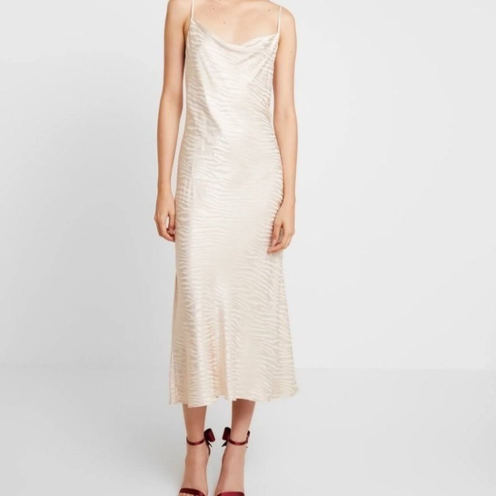 Bec & Bridge Cream MIDI Dress